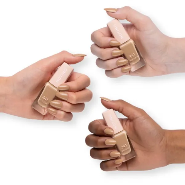 Notino Gel Effect Nail Polish lak na nechty s gélovým efektom 341 Oat Latte 10 ml