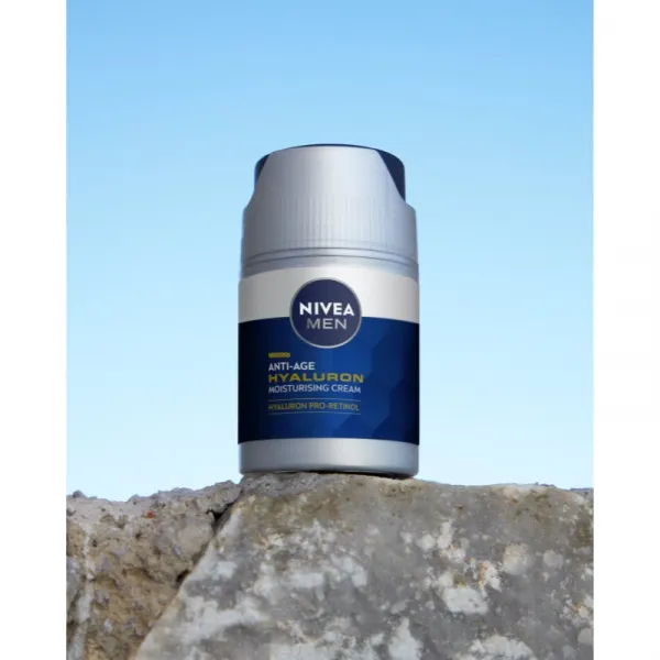 NIVEA MEN Hyaluron Pro-Retinol krém proti vráskam výhodné balenie pre mužov