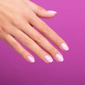 Semilac UV Hybrid Crushed_ICE gélový lak na nechty s použitím UV/LED lampy odtieň 492 Icy Lavender Bliss 7 ml