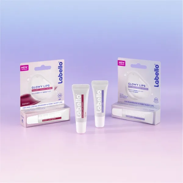 Labello Glowy Lips hydratačný balzam na pery s kyselinou hyalurónovou 10 ml