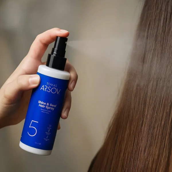 Tomas Arsov SHINE & SEAL sprej na vlasy na lesk a hebkosť vlasov 150 ml