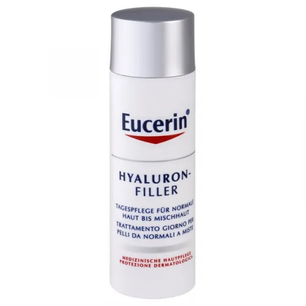 Eucerin Hyaluron-Filler denný protivráskový krém pre normálnu až zmiešanú pleť (Day Fluid) 50 ml