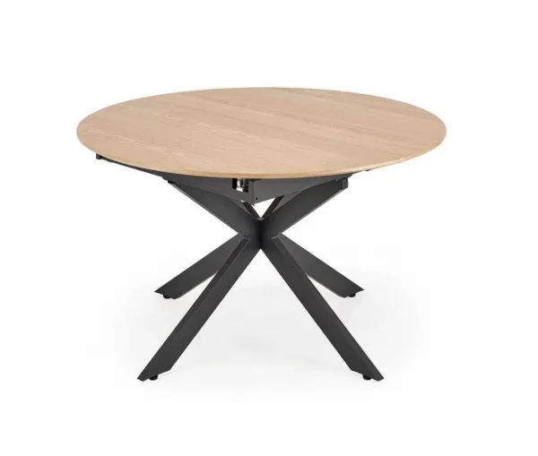HALMAR Rozkládací jídelní stůl ACORD 120/200 cm dub přírodní/černý