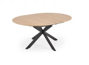 HALMAR Rozkládací jídelní stůl ACORD 120/200 cm dub přírodní/černý