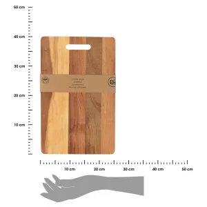 Koopman Prkénko na krájení GRAIN 40x25 cm z masivu hnědé