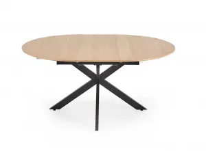 HALMAR Rozkládací jídelní stůl ACORD 120/200 cm dub přírodní/černý