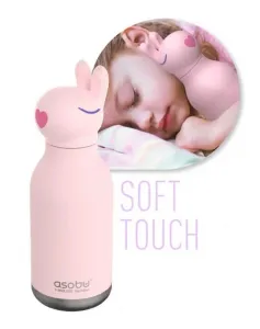 Bestie Bottles fľaša na pitie zajačik