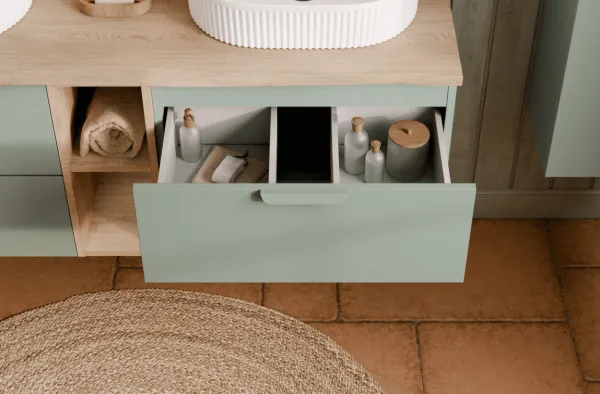 ArtCom Skrinka pod umývadlo ASTER Green 82-60-46-2S | 60 cm