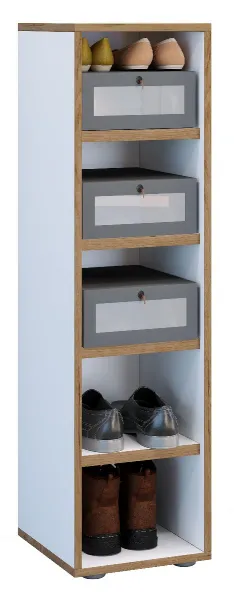 Botník VCM „Salia“ B30 XL 5dílný, bílý