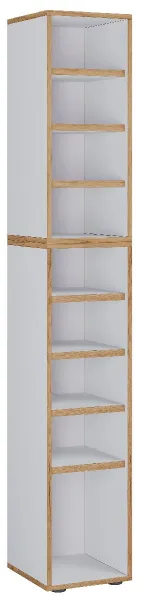 Botník VCM „Salia“ B30 XXL 9 přihrádek, bílý