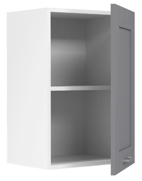 VCM Nástěnná skříňka 40 cm „Colura“, antracitová
