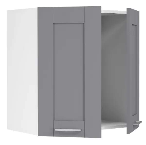 VCM Nástěnná skříňka 60 cm „Colura“, antracitová