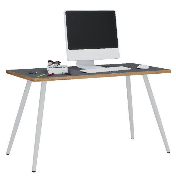 VCM psací stůl „Salia“ 138x80 WH, bílý