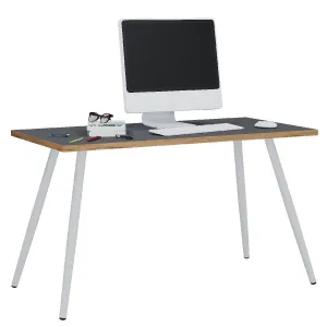 VCM psací stůl „Salia“ 138x80 WH, bílý