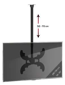 Stropní držák VCM „B-DX 400 Mini“, černý