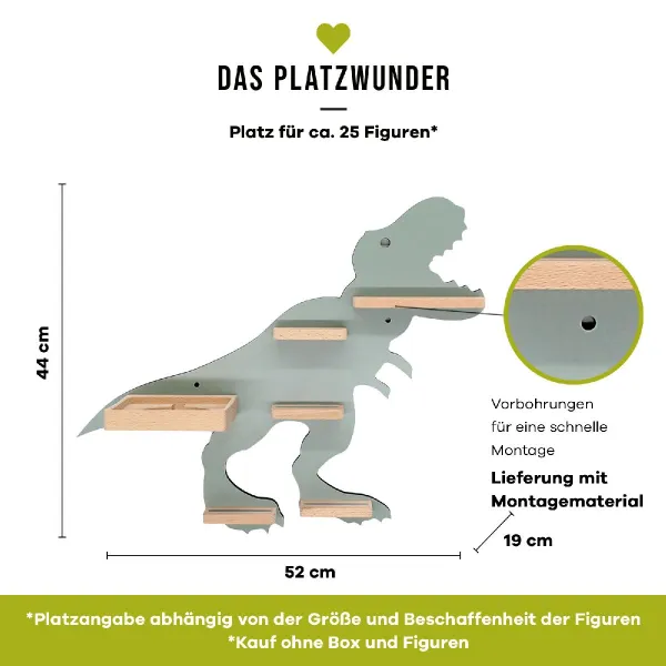 VCM Police Boarti Tonie - Dinosaurus, Zelená