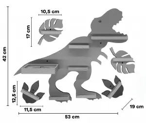 VCM Polička Boarti Tonie - sada dinosaurů, zelená