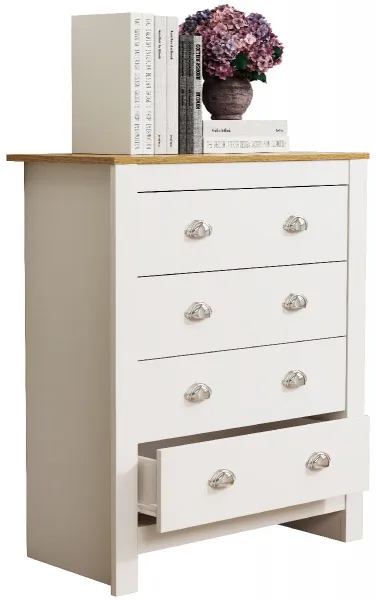 VCM Komoda „Balusa XL“, bílá