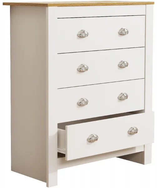 VCM Komoda „Balusa XL“, bílá