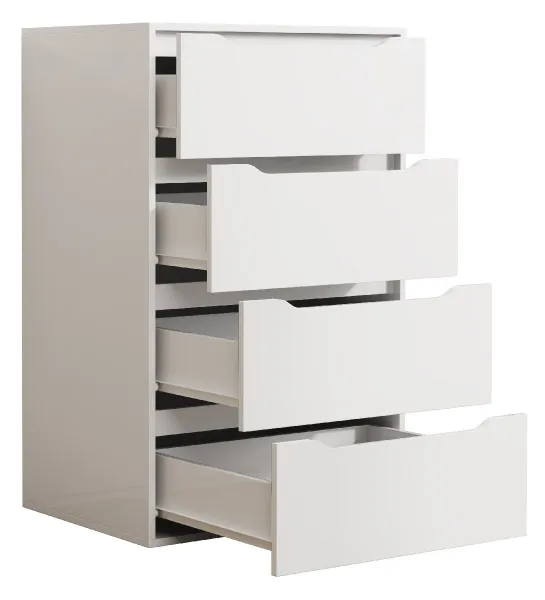 VCM Komoda Malira XL, bílá
