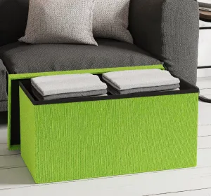 VCM Skládací lavice "Boxas", Zelená