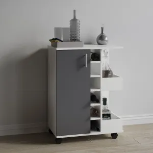 Kuchyňský vozík VCM „Esilo M“, antracit