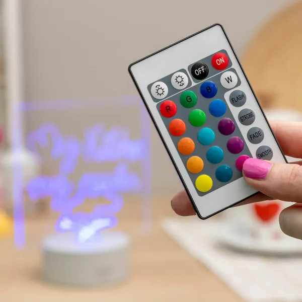 InnovaGoods Tabulka LED na zprávy a poznámky Lemo