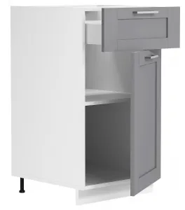 VCM Spodní skříňka se zásuvkou 40 cm „Colura“, antracitová