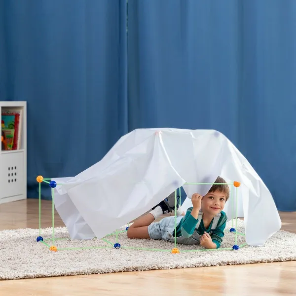 InnovaGoods Stavebnice pevnosti pro děti Archikitt 85 ks
