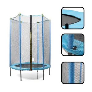 InnovaGoods Dětská trampolína s bezpečnostní sítí Zuply