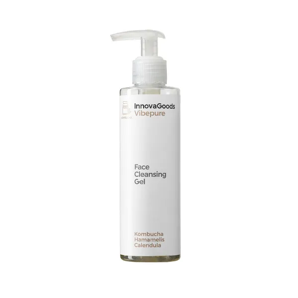 InnovaGoods Čistící gel na tvář Kombucha Vibepure 200 ml
