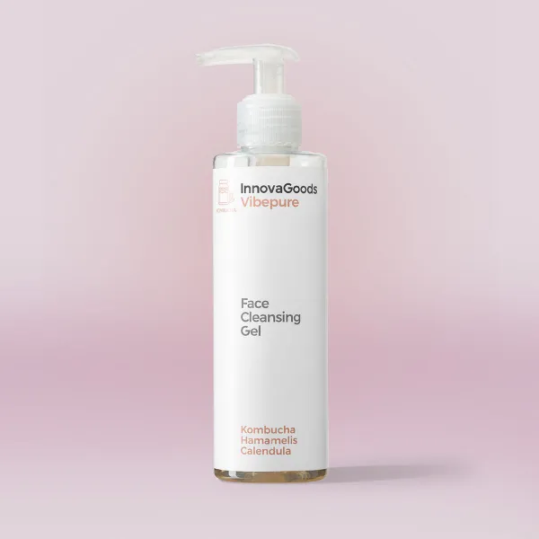 InnovaGoods Čistící gel na tvář Kombucha Vibepure 200 ml