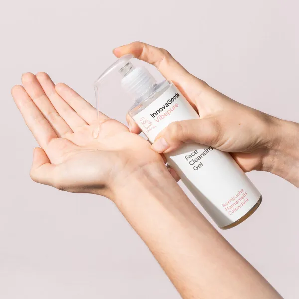 InnovaGoods Čistící gel na tvář Kombucha Vibepure 200 ml