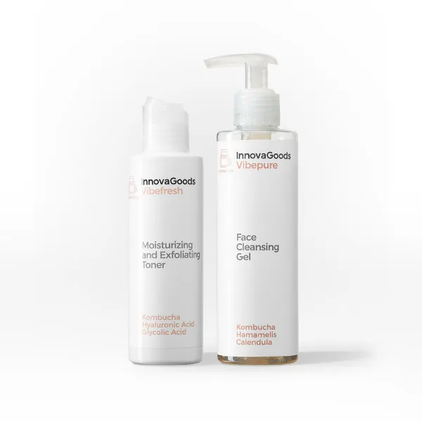 InnovaGoods Dvojbalíček na čištění obličeje Kombucha