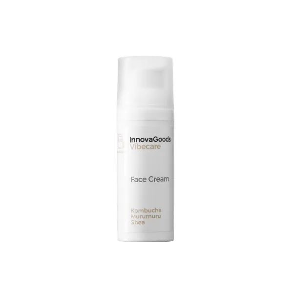 InnovaGoods Hydratační pleťový krém s kombuchou Vibecare, 50 ml