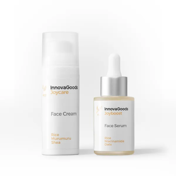 InnovaGoods Dvojbalíček na hydrataci obličeje Rice
