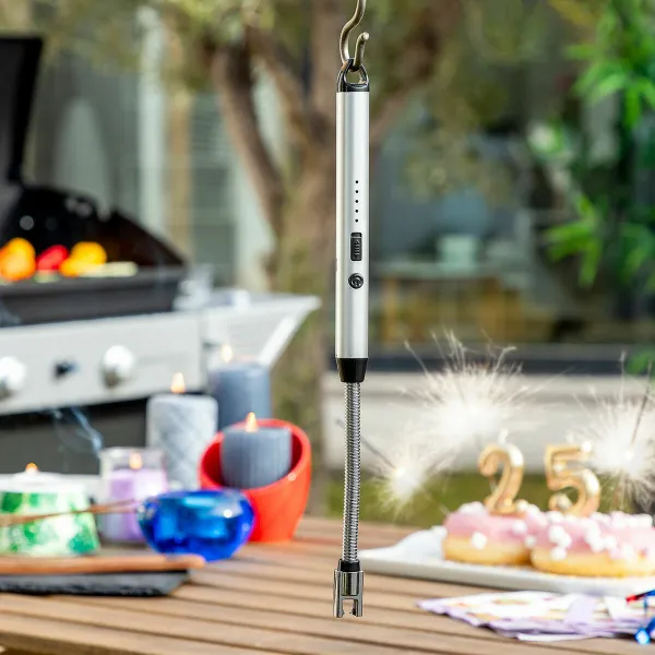 InnovaGoods Dobíjecí flexibilní elektrický zapalovač Eflecther