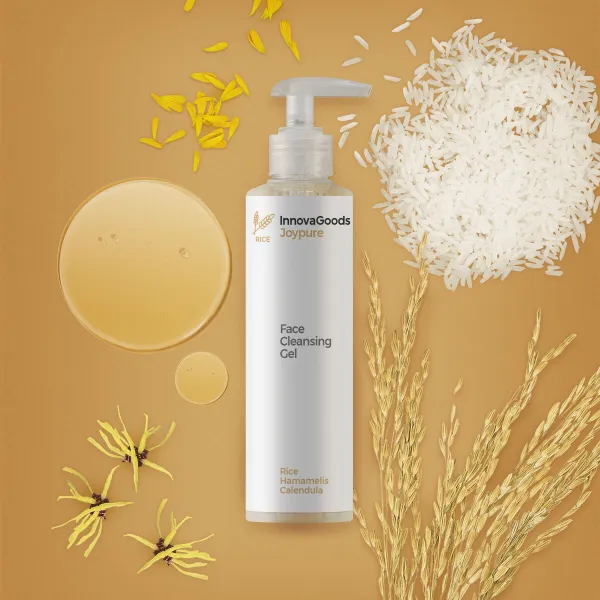 InnovaGoods Čistící gel na tvář Rice Joypure 200 ml