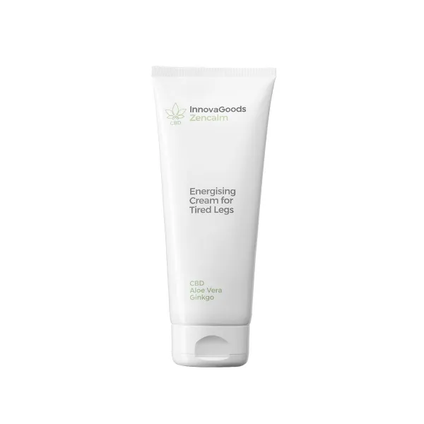 InnovaGoods Energizující krém na unavené nohy CBD Zencalm 200 ml