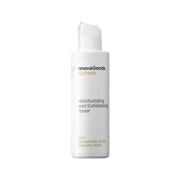 InnovaGoods Hydratační a exfoliační tonikum na obličej Rice Joyfresh 150 ml