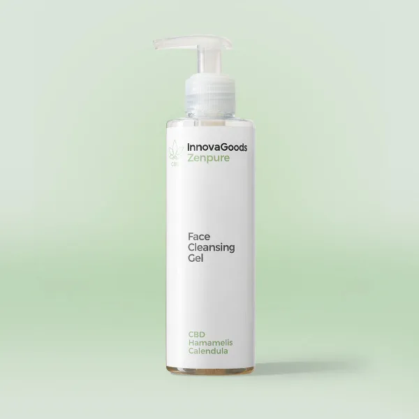 InnovaGoods Čistící gel na tvář CBD Zenpure 200 ml