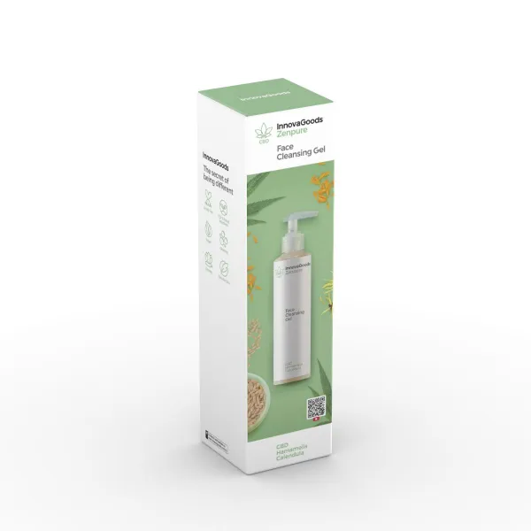 InnovaGoods Čistící gel na tvář CBD Zenpure 200 ml