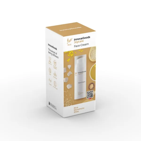 InnovaGoods Hydratační pleťový krém s rýží Joycare, 50 ml