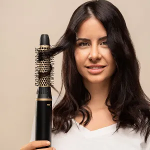 InnovaGoods Iontový multifunkční vzduchový kartáč na sušení a tvarování s technologií Coanda a 7 nástavci Wavify