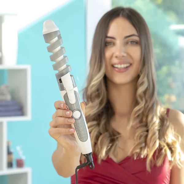 InnovaGoods Keramická kulma na vlasy Spihair