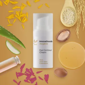 InnovaGoods Krém na oční okolí Rice Joyglow 15 ml