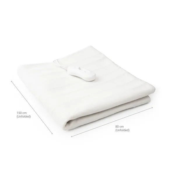 InnovaGoods Jednolůžkový elektrický ohřívač Krewarm 60 W 80 x 150 cm, bílý