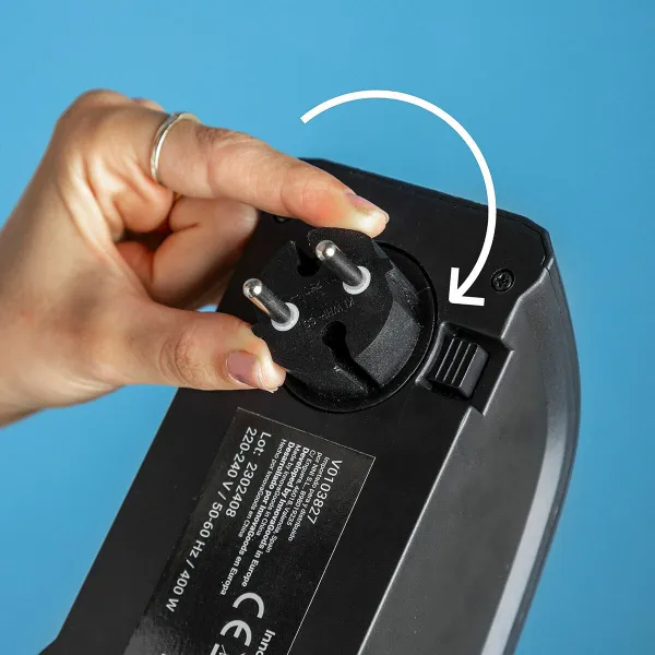 InnovaGoods Přenosný mini ohřívač do zásuvky Heatpod 400 W