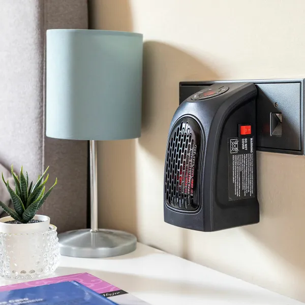 InnovaGoods Přenosný mini ohřívač do zásuvky Heatpod 400 W