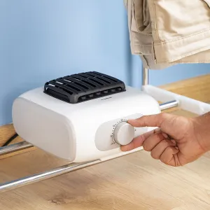 InnovaGoods Přenosný elektrický sušák s 2 výškami Dupledry Blue 1200 W